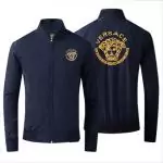 veste versace luxe pour homme france sapphire blue double medusa